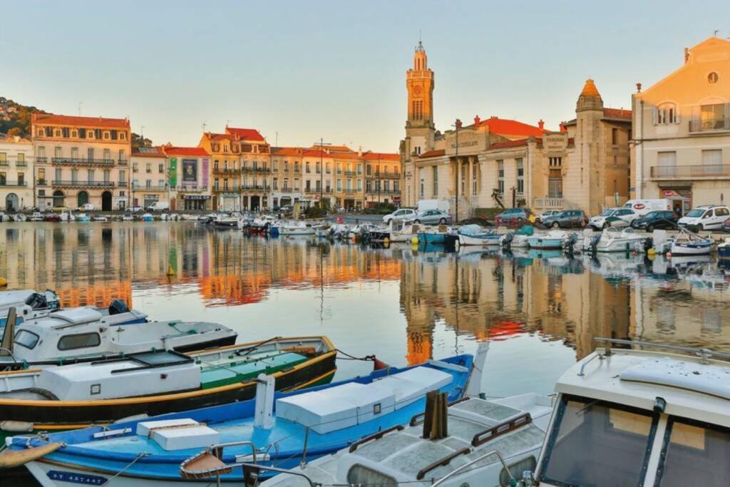 La Venise Du Languedoc Sete,Terrasse,Mer,Cosy Dış mekan fotoğraf
